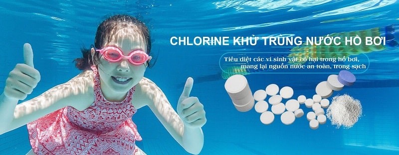 Chlorine đem lại nguồn nước trong sạch và an toàn